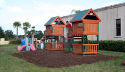 Photo of Playground Installation at the Methodist Church after-school program located in Venetian Bay within New Smyrna Beach, FL